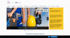 Desktop Screenshot of corsi8108.it